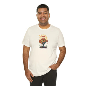 Soft Jersey Short Sleeve Tee Zombie Pizza Halloween Dipaliz - T-shirts