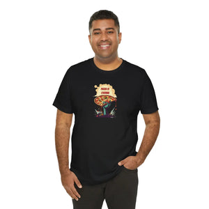 Soft Jersey Short Sleeve Tee Zombie Pizza Halloween Dipaliz - T-shirts