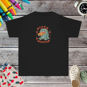 Youth Pizza Monster Tee - Combed Ring-spun Cotton - Dipaliz - T-shirts