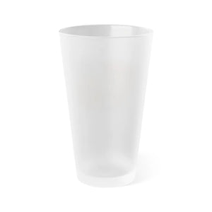 Fun Frosted Pineapple Pint Glass - Pizza Design - Dipaliz - Beer Glasses