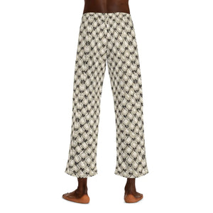 Plaid Pattern Men’s Pajama Pants (aop) - Pajamas