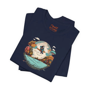 Soft Cotton Planet Earth Jersey Short Sleeve Tee - Dipaliz - T-shirts