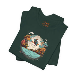 Soft Cotton Planet Earth Jersey Short Sleeve Tee - Dipaliz - T-shirts