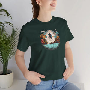 Soft Cotton Planet Earth Jersey Short Sleeve Tee - Dipaliz - T-shirts