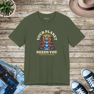 Classic Unisex Jersey Tee Soft Cotton Comfort - Dipaliz - T-shirts