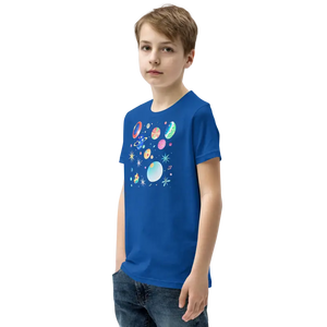 Youth Planets and Solar System T-shirt - Space Explorer Tee - Dipaliz - T-shirts