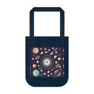 Universe Organic Canvas Tote - Cotton Web Handles - Dipaliz - Bags