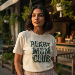 Plant Mom Club T-shirt - T-shirts - m