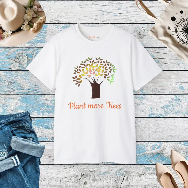 T-shirt - Tree Planting Power | Dipaliz - White / s - T-shirts