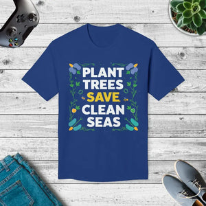 Celebrate Earth Day Unisex Plant Trees Eco Tee - Dipaliz - Royal Blue / s - T-shirts