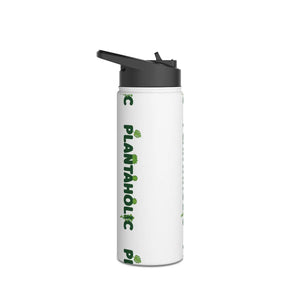 Plantaholic Stainless Steel Water Bottle – Personalized Garden Lover Hydration - Bottles