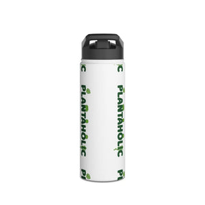 Plantaholic Stainless Steel Water Bottle – Personalized Garden Lover Hydration - Bottles