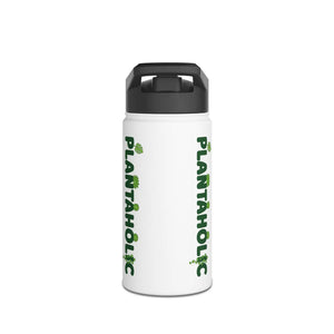 Plantaholic Stainless Steel Water Bottle – Personalized Garden Lover Hydration - Bottles