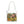 DipaliZ boxed-corner tote with all-over botanical print — cotton handle detail