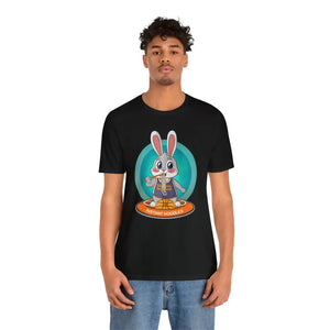 Playful Bunny Basketball Unisex Tee - Legendary Style - Dipaliz - Black / s - T-shirts