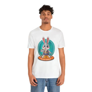Playful Bunny Basketball Unisex Tee - Legendary Style - Dipaliz - White / s - T-shirts