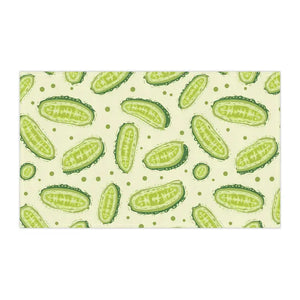 Cucumber Tea Towels - Fun Kitchen Decor Veggie Charm - Dipaliz
