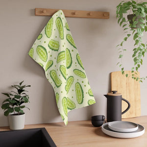 Cucumber Tea Towels – Cotton Fun Kitchen Decor - Dipaliz