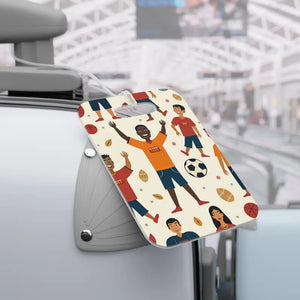 Kids Luggage Tags - Colorful Travel Accessories - Dipaliz - Rectangle / one Size