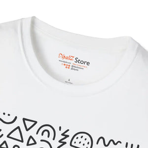 Pattern Unisex Softstyle Tee - Cloud-like Comfort - Dipaliz - T-shirts