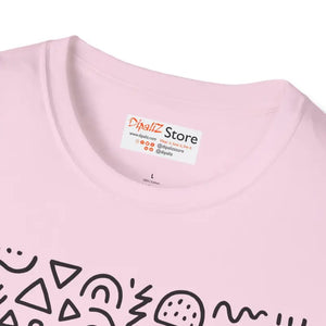 Pattern Unisex Softstyle Tee - Cloud-like Comfort - Dipaliz - T-shirts