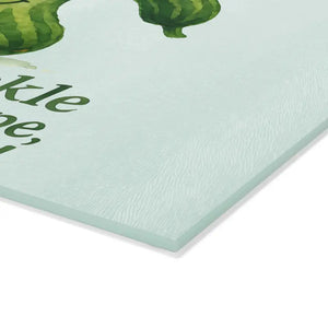 Glass Cutting Board - Playful Pickle Design - Dipaliz - Boards