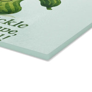 Glass Cutting Board - Playful Pickle Design - Dipaliz - Boards