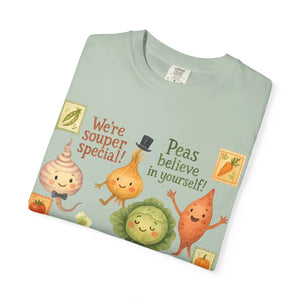 Playful Veggie Cute Graphic Tee - Gardening Enthusiast - Dipaliz - T-shirts