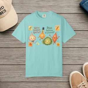 Playful Veggie Cute Graphic Tee - Gardening Enthusiast - Dipaliz - T-shirts