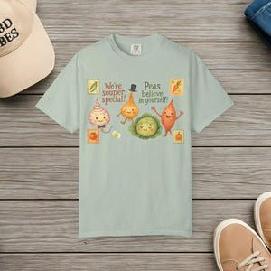 Playful Veggie Cute Graphic Tee - Gardening Enthusiast - Dipaliz - T-shirts