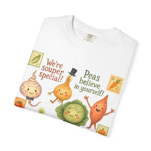 Playful Veggie Cute Graphic Tee - Gardening Enthusiast - Dipaliz - T-shirts