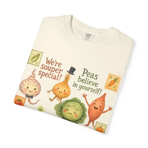 Playful Veggie Cute Graphic Tee - Soft Gardening Shirt - Dipaliz - T-shirts