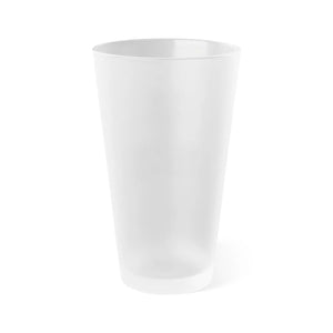 Funny Frosted Pint Glass - Matte Finish 16oz - Dipaliz - Beer Glasses