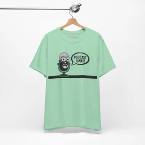 Podcast Junkie Unisex Jersey Short Sleeve Tee - Dipaliz - T-shirts