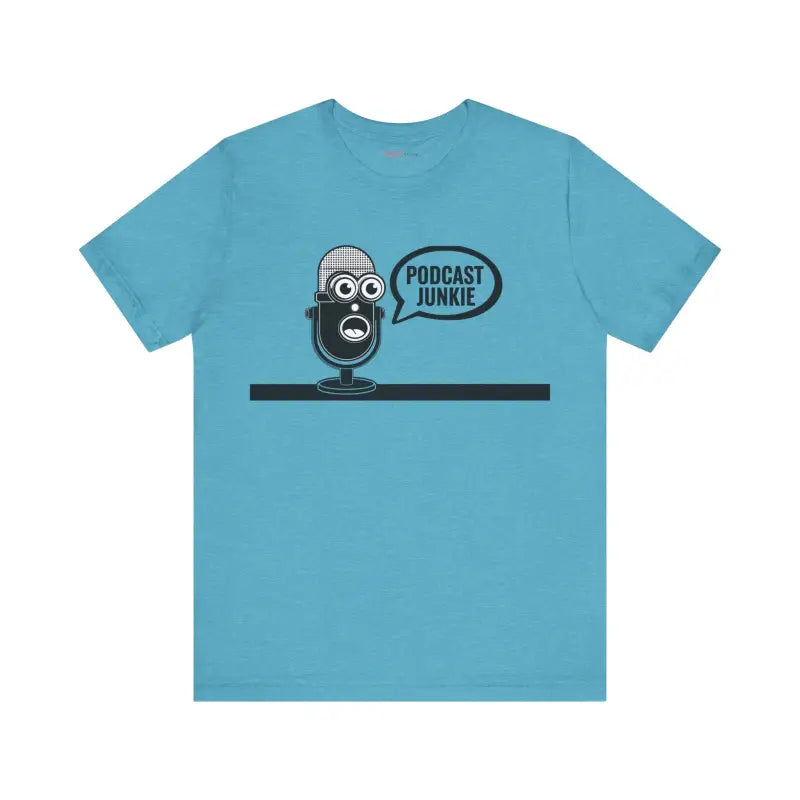 Rock Unisex Style with the Podcast Junkie Tee! - T-shirt