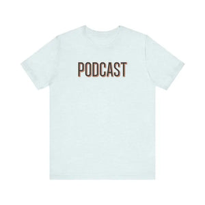 Unisex Jersey Short Sleeve Tee - Premium Cotton Podcast Shirt - Dipaliz - Heather Ice Blue / s - T-shirts