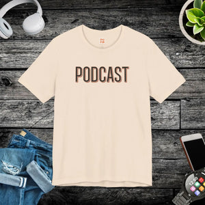 Soft Cotton Jersey Short Sleeve Tee - Podcast - Dipaliz - T-shirts