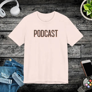Unisex Jersey Short Sleeve Tee - Premium Cotton Podcast Shirt - Dipaliz - Soft Pink / s - T-shirts