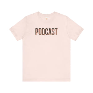 Soft Cotton Jersey Short Sleeve Tee - Podcast - Dipaliz - T-shirts
