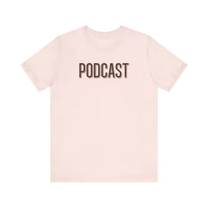 Unisex Jersey Short Sleeve Tee - Premium Cotton Podcast Shirt - Dipaliz - T-shirts