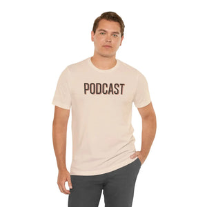 Soft Cotton Jersey Short Sleeve Tee - Podcast - Dipaliz - T-shirts