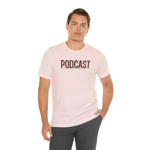Soft Cotton Jersey Short Sleeve Tee - Podcast - Dipaliz - T-shirts