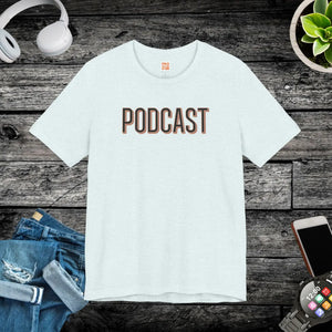 Soft Cotton Jersey Short Sleeve Tee - Podcast - Dipaliz - T-shirts