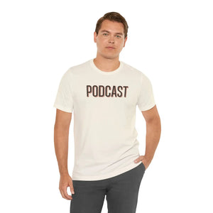 Soft Cotton Jersey Short Sleeve Tee - Podcast - Dipaliz - T-shirts
