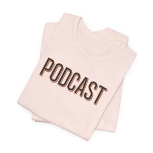 Unisex Jersey Short Sleeve Tee - Premium Cotton Podcast Shirt - Dipaliz - T-shirts