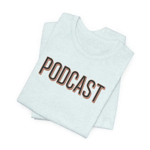 Unisex Jersey Short Sleeve Tee - Premium Cotton Podcast Shirt - Dipaliz - T-shirts