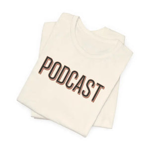 Unisex Jersey Short Sleeve Tee - Premium Cotton Podcast Shirt - Dipaliz - T-shirts