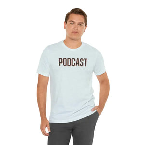 Unisex Jersey Short Sleeve Tee - Premium Cotton Podcast Shirt - Dipaliz - T-shirts
