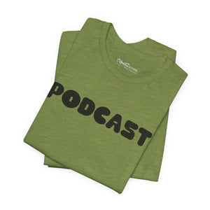 Soft Unisex Jersey Short Sleeve Tee Podcast Design Dipaliz - T-shirts