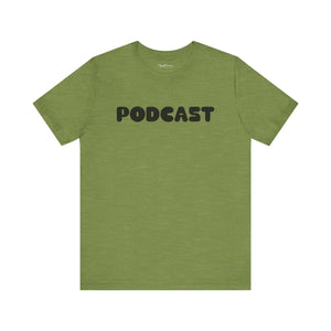 Soft Unisex Jersey Short Sleeve Tee Podcast Design Dipaliz - T-shirts